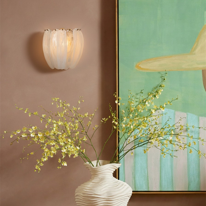 Applique Velora avec décoration florale