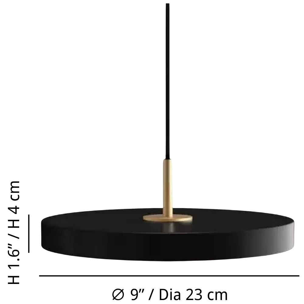 Dimensions de la suspension Astris