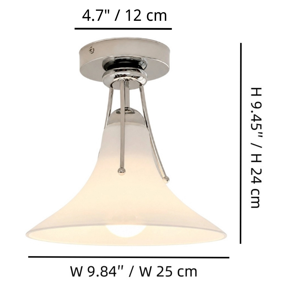 Dimensions de la lampe Kallera