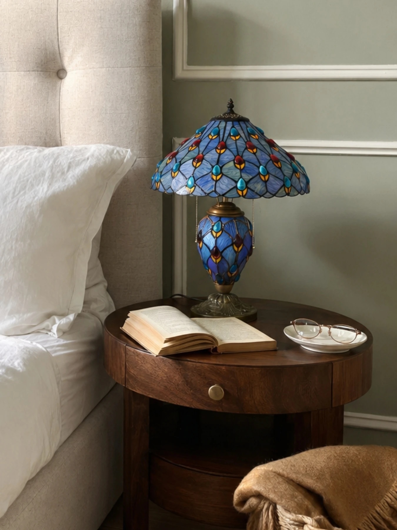 Inspiration maison avec lampe de table Tiffany