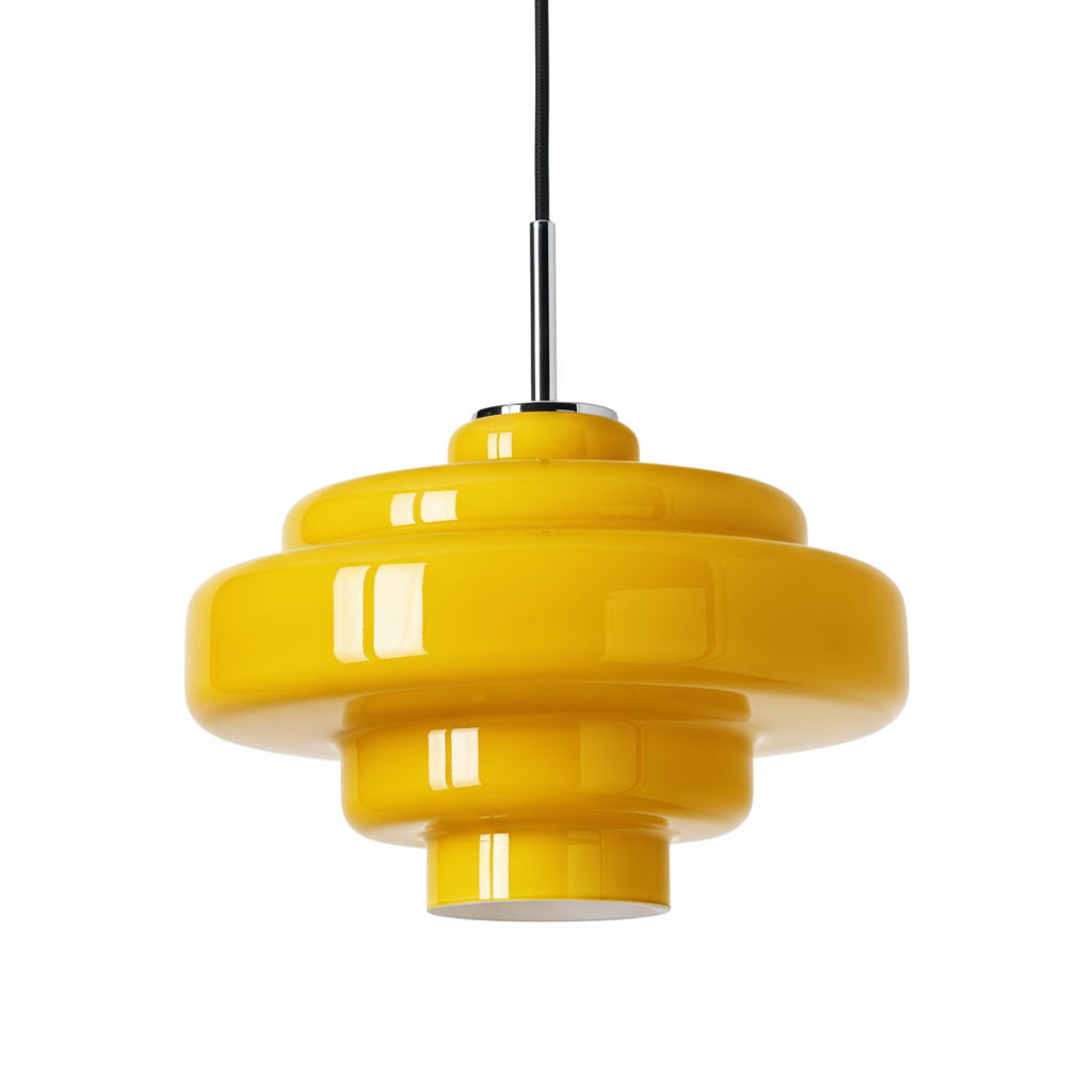 Suspension Malero jaune
