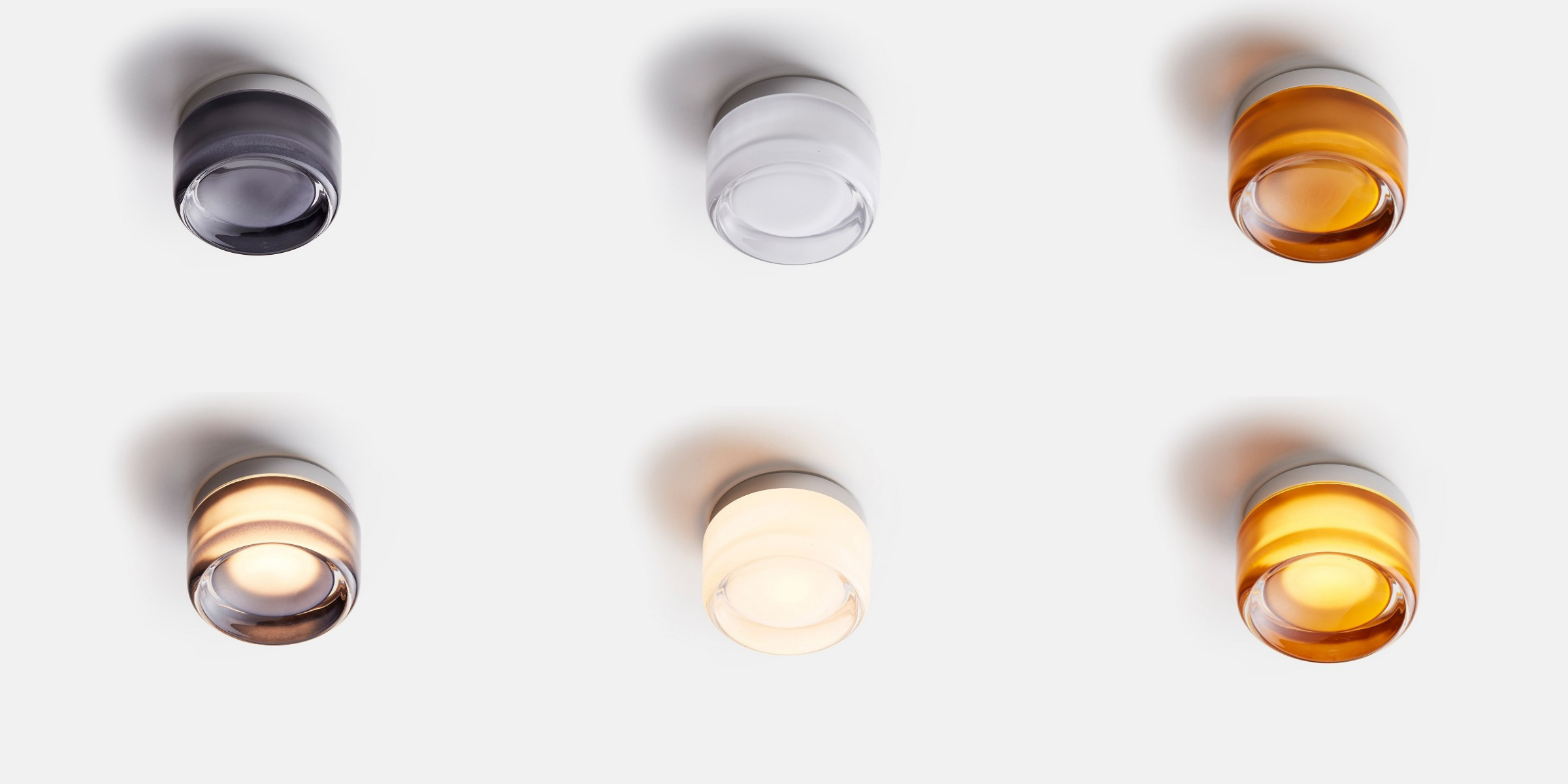 Comparaison LumiCurve lumière éteinte et lumière allumée