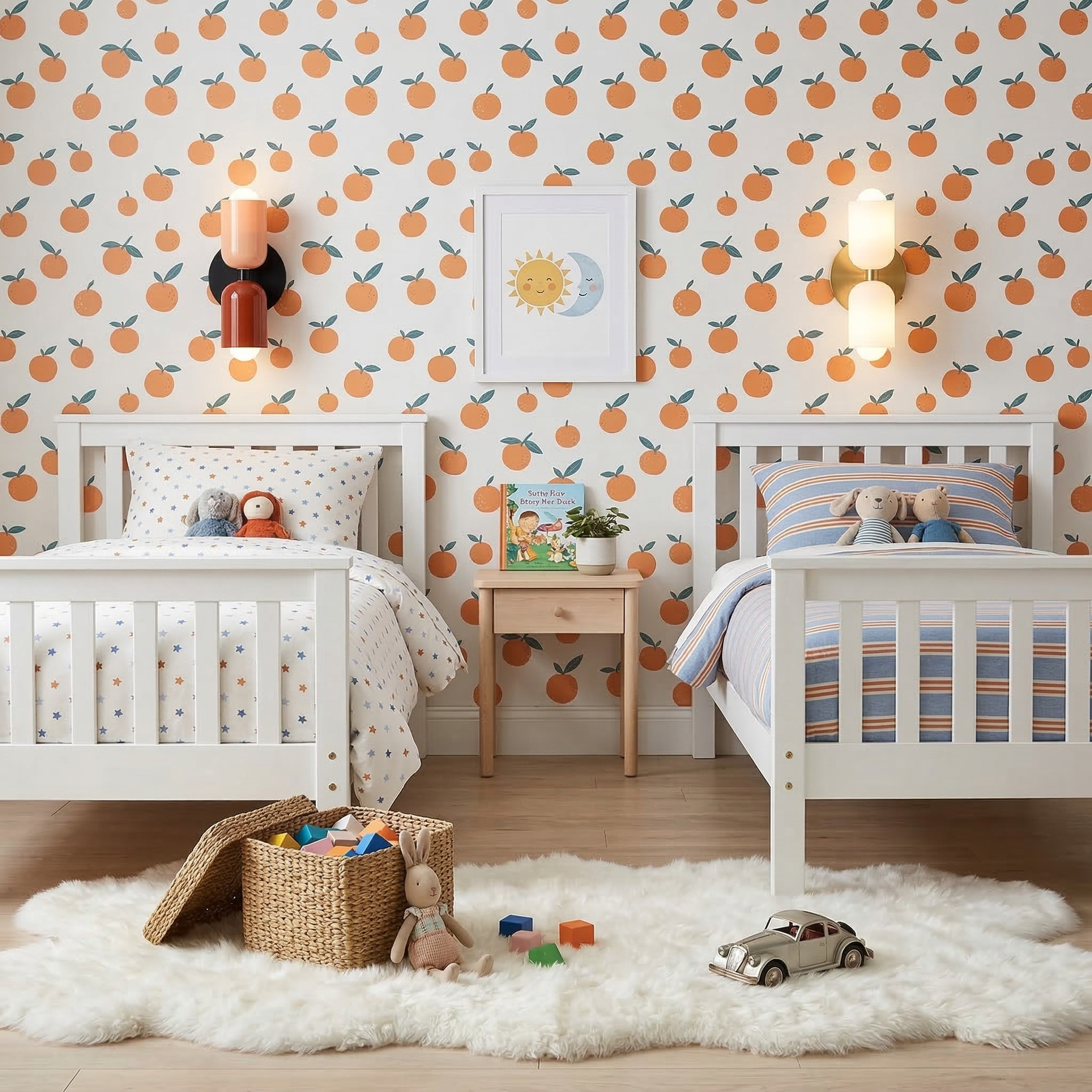 Appliques Symra dans une chambre d'enfant