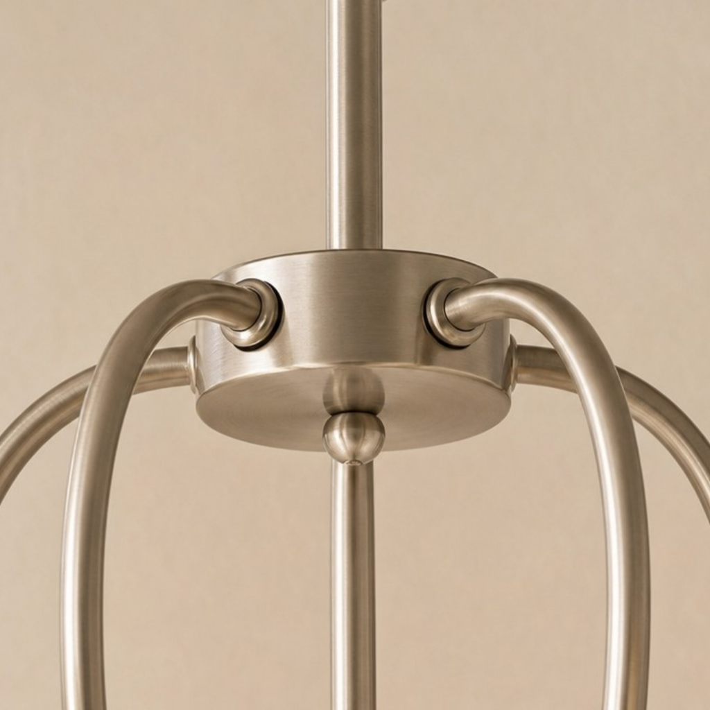 Détail de la structure métallique nickel