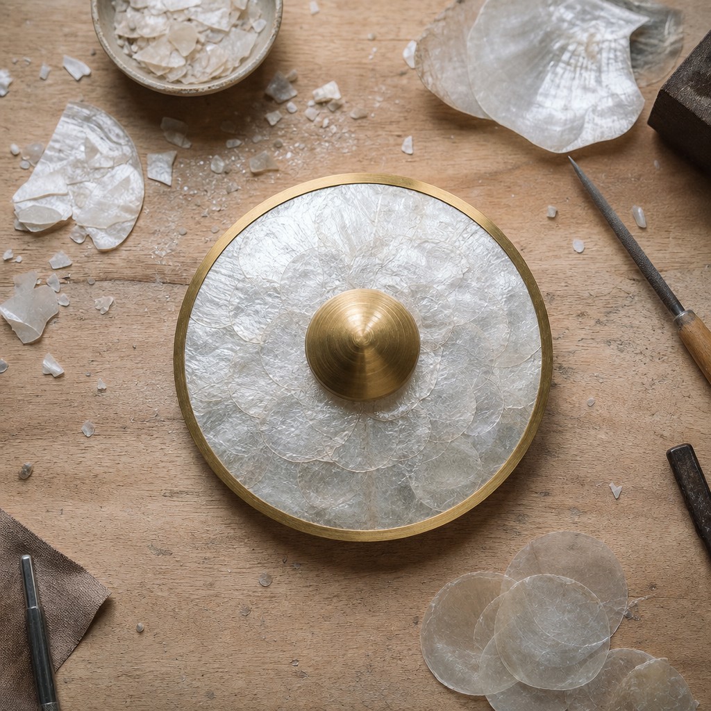 Artisanat du mica et de la coquille Shellure