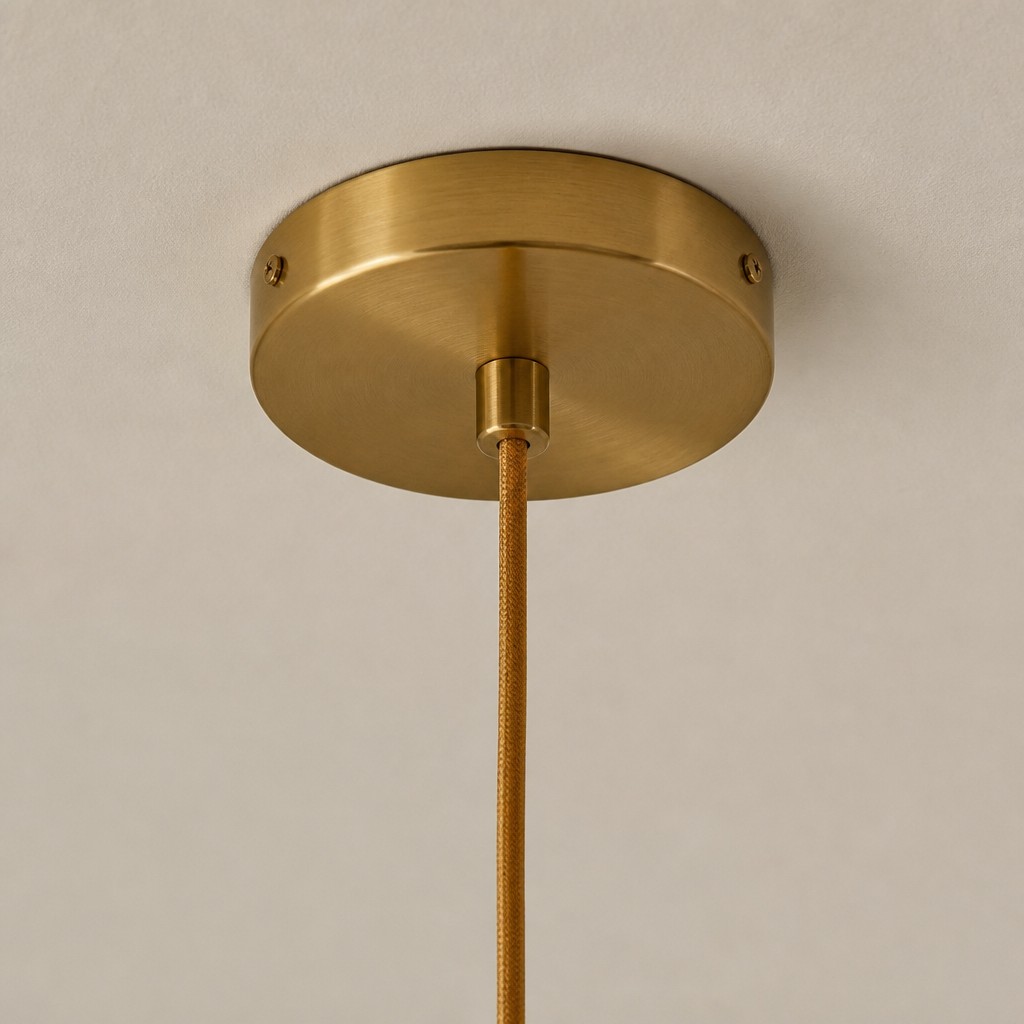 Brass canopy detail