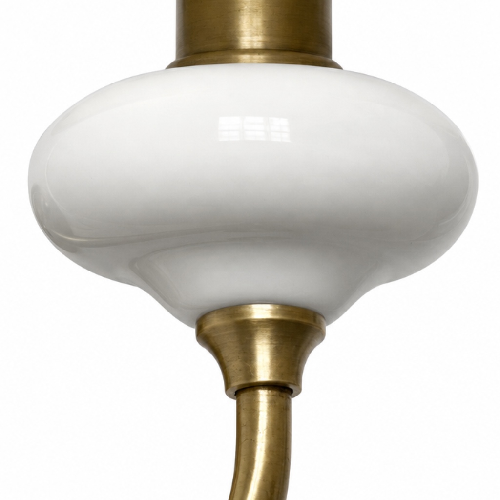 Détail du corps en céramique blanc Shellure