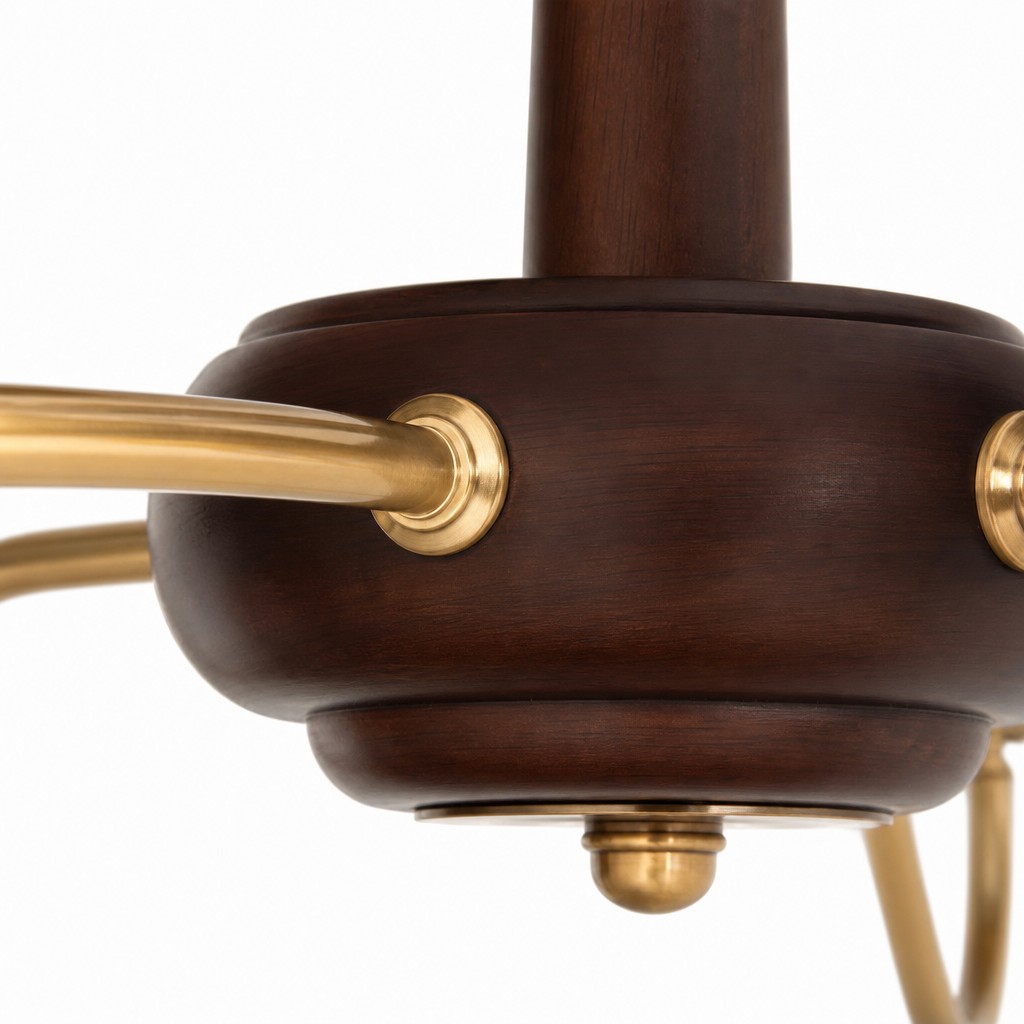 Solmire wood and metal frame detail
