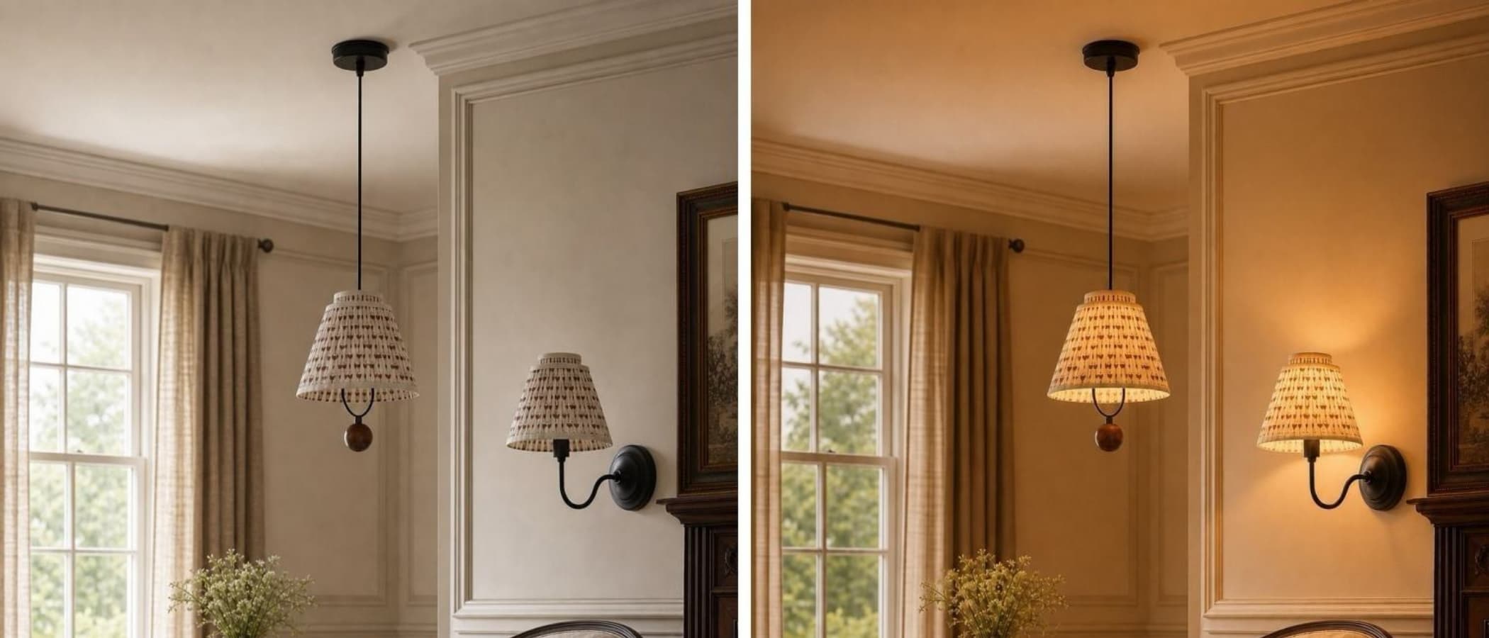 Solmire chandelier lifestyle scene