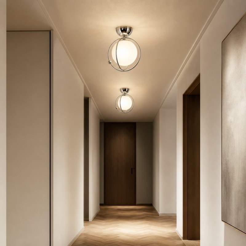 Plafonnier Kallera dans un couloir
