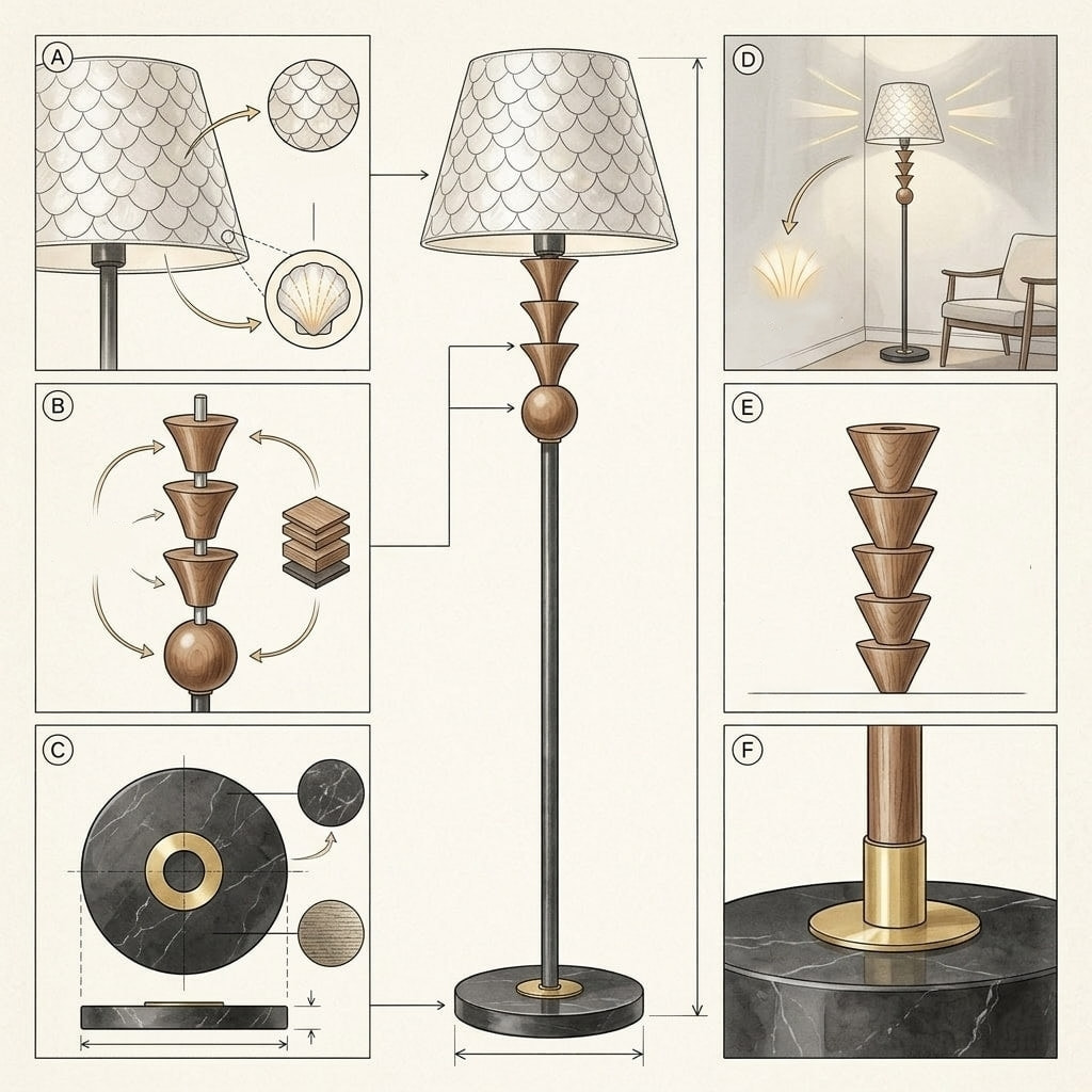 Micahell geometric design drawing