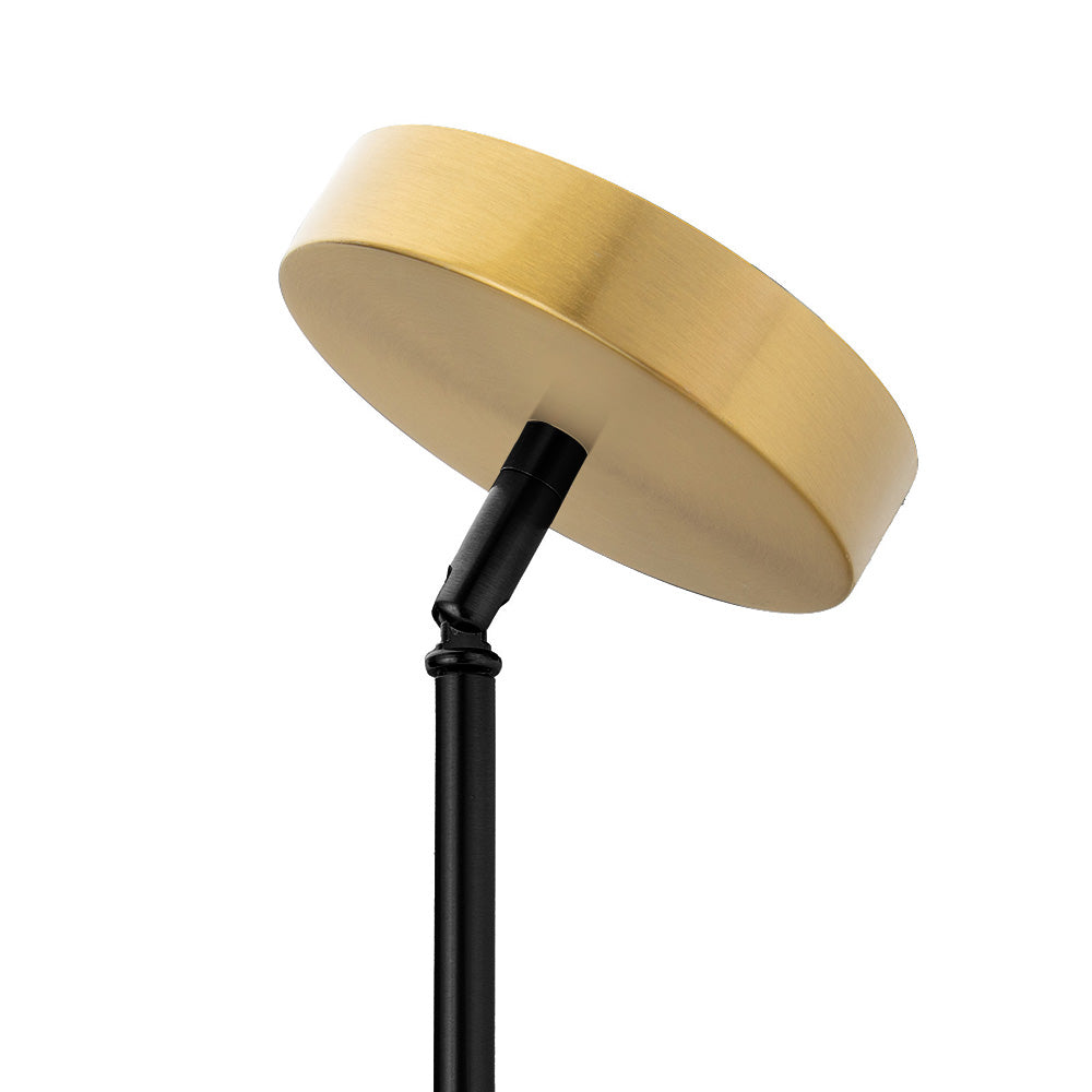 Retro Art Hanglamp met Melkwitte Glazen Staaf -
